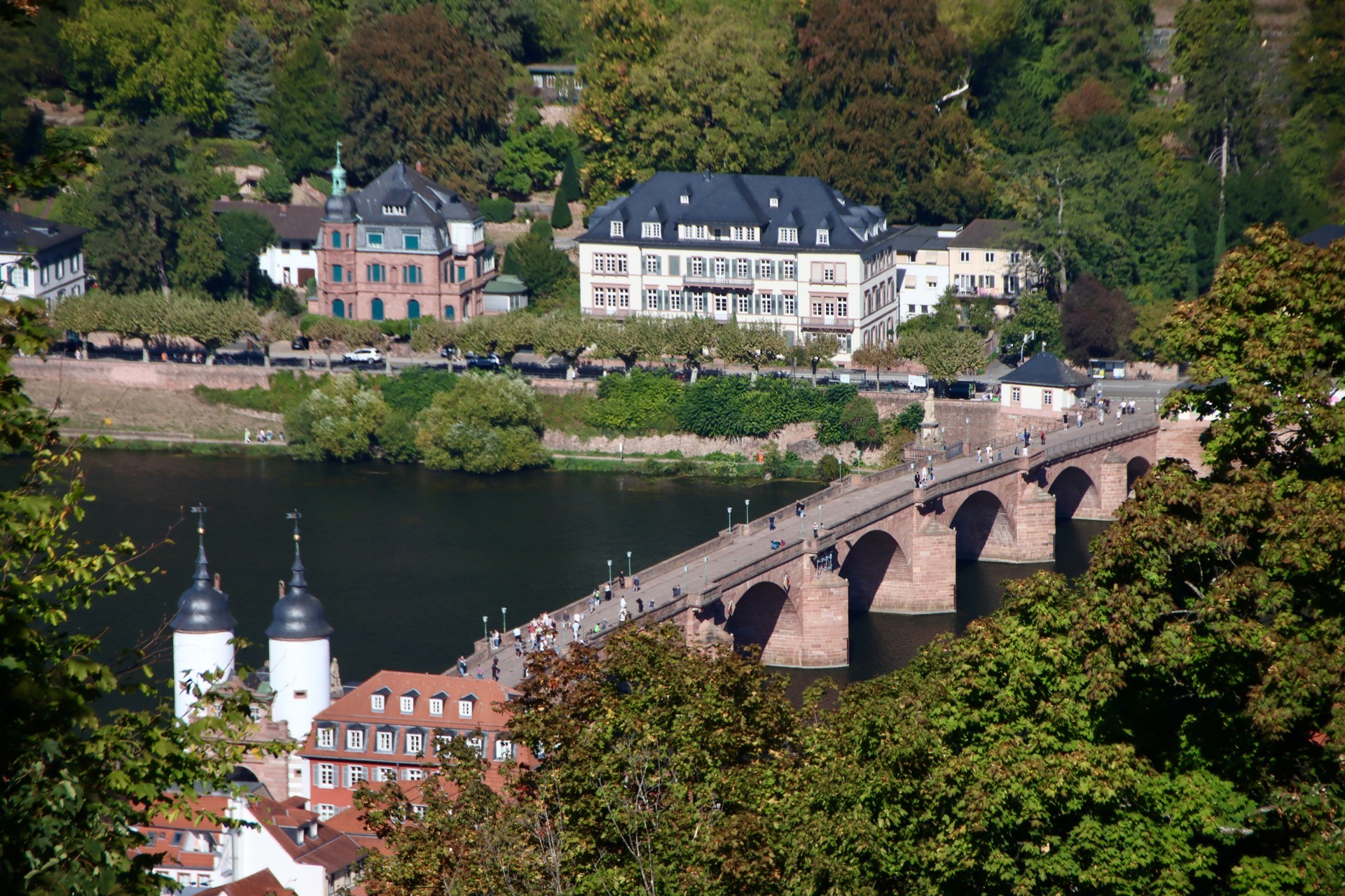 Panorama vu du chateau