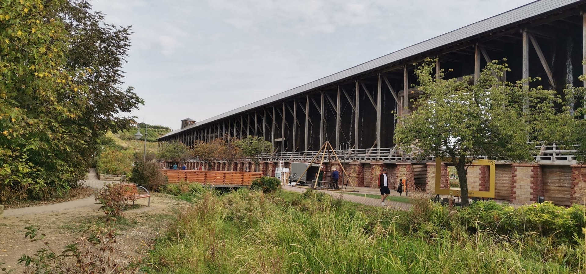 Gradierwerk pour concentrer la saumure
